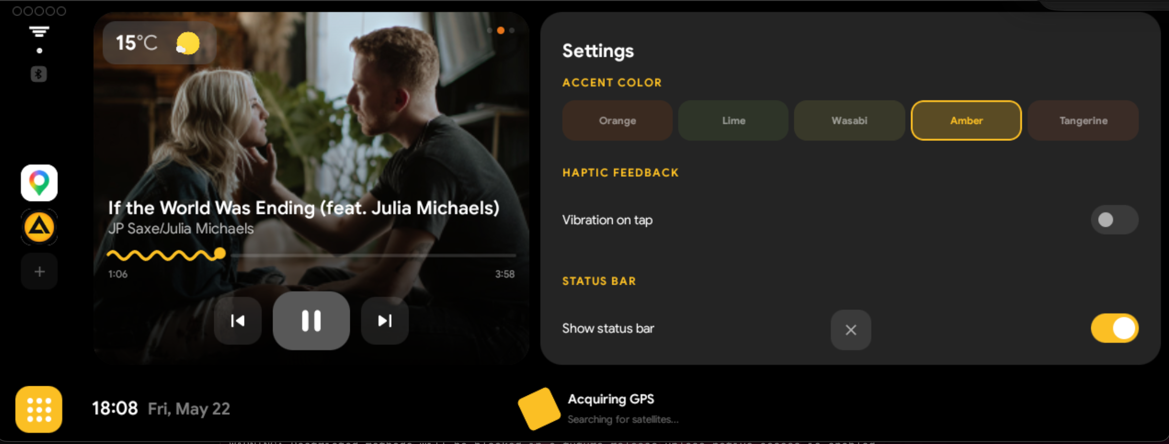 Mini AA Settings