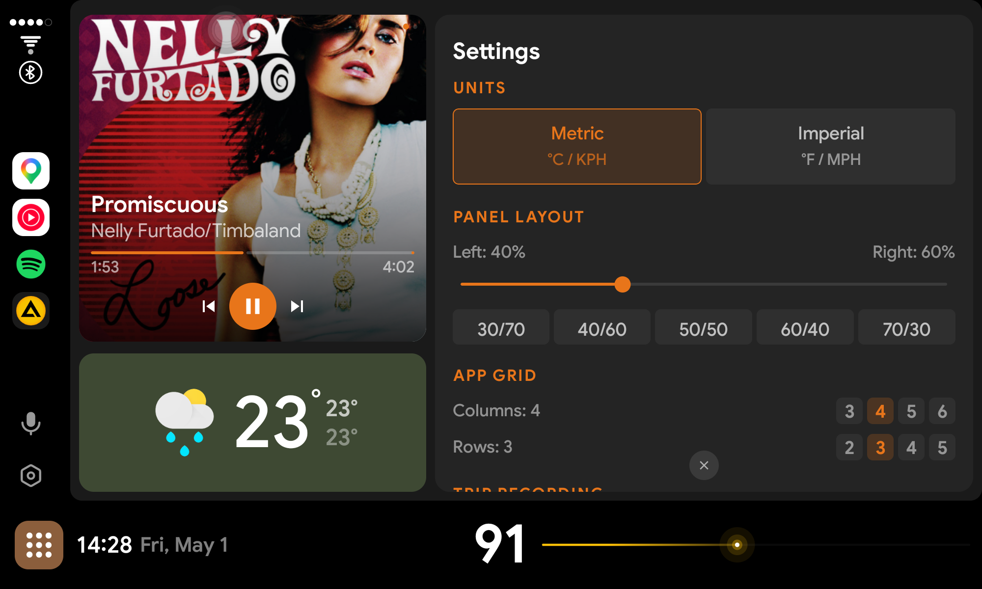 App drawer